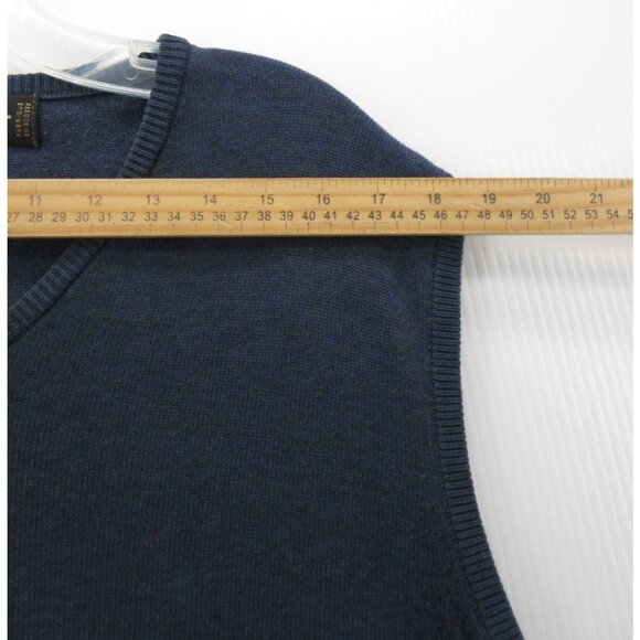 Barbour Sweater Large Vest Scottish Wool Pullover Minimalist Classic - Picture 6 of 10